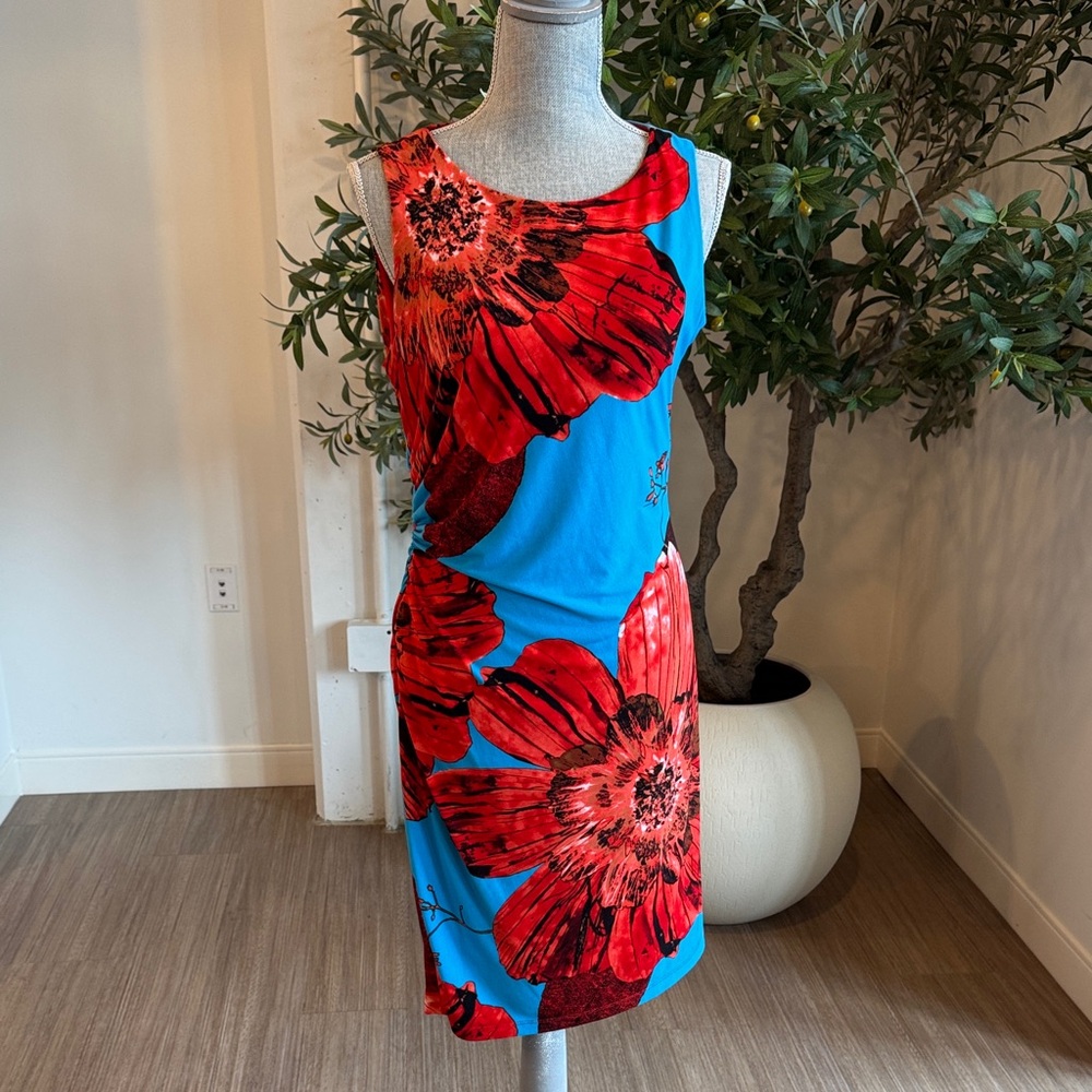 Ronni Nicole Floral Sleeveless Dress